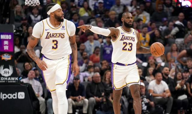 LeBron James, Anthony Davis achieve statistical milestone versus Kings - Yahoo Sports