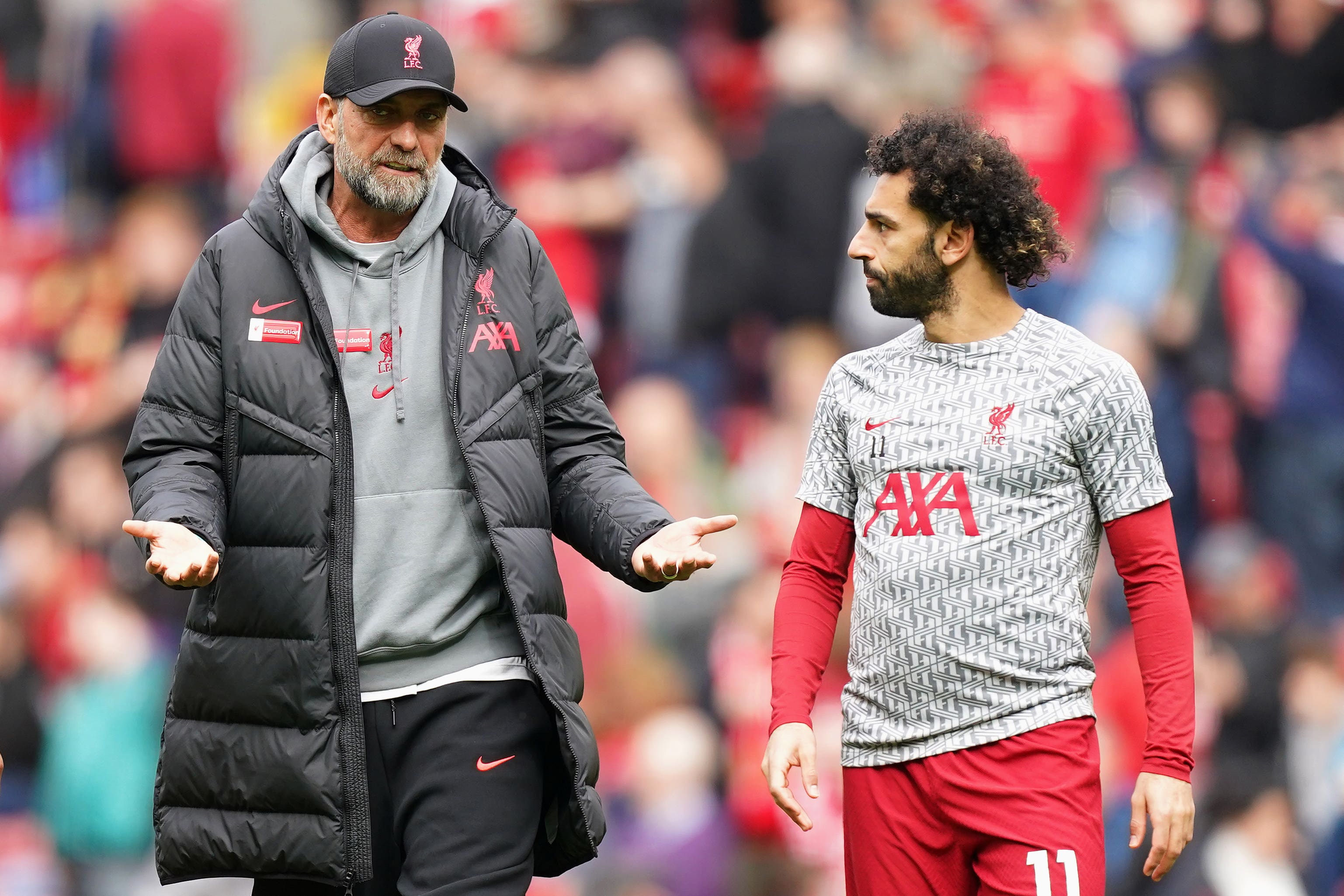 Jurgen Klopp makes definitive statement on Mohamed Salah transfer saga |  The Independent