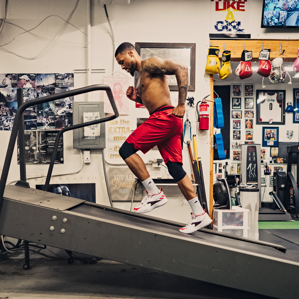 Damian Lillard's NBA Comeback - Damian Lillard Workout and Training