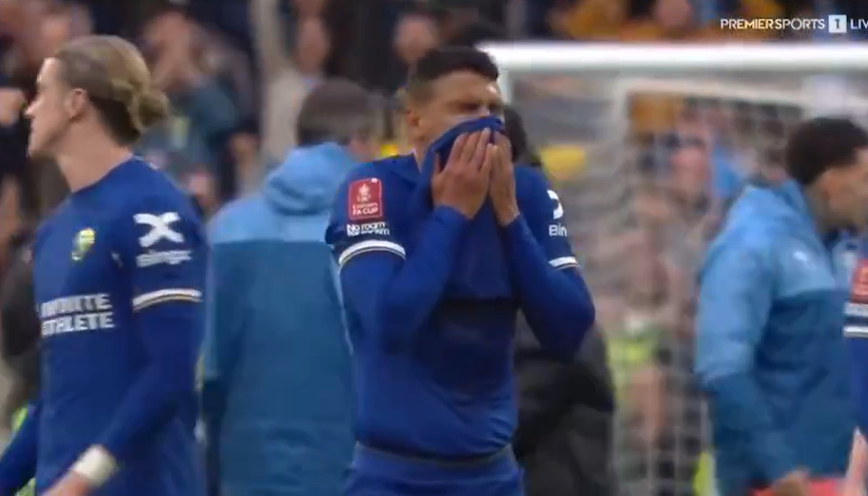 An emotional Silva couldn't hide his disappointment