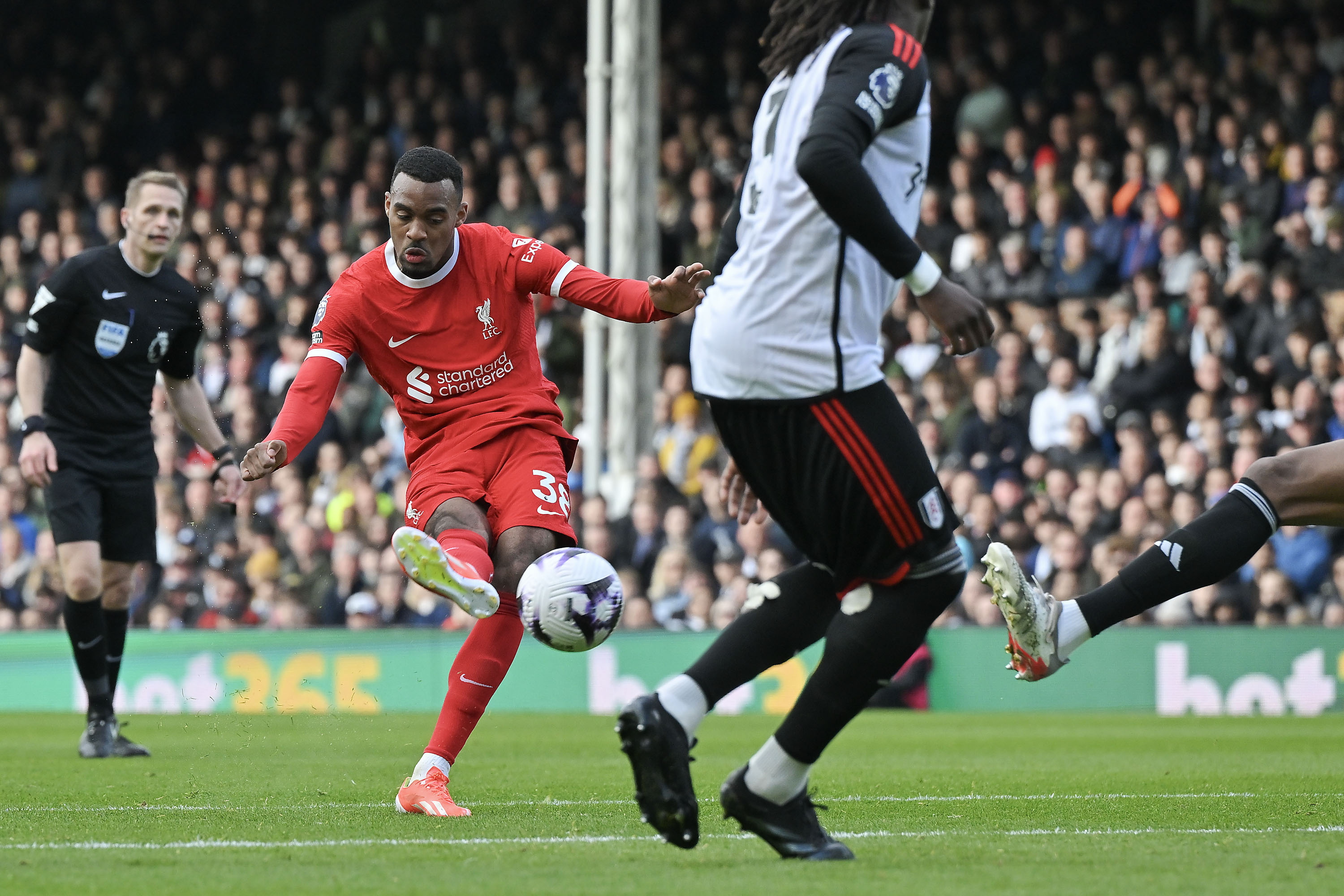 Fulham 1 Liverpool 3: Gravenberch scores his first goal for Reds as Klopp  gets some relief at end of horror week | The Sun