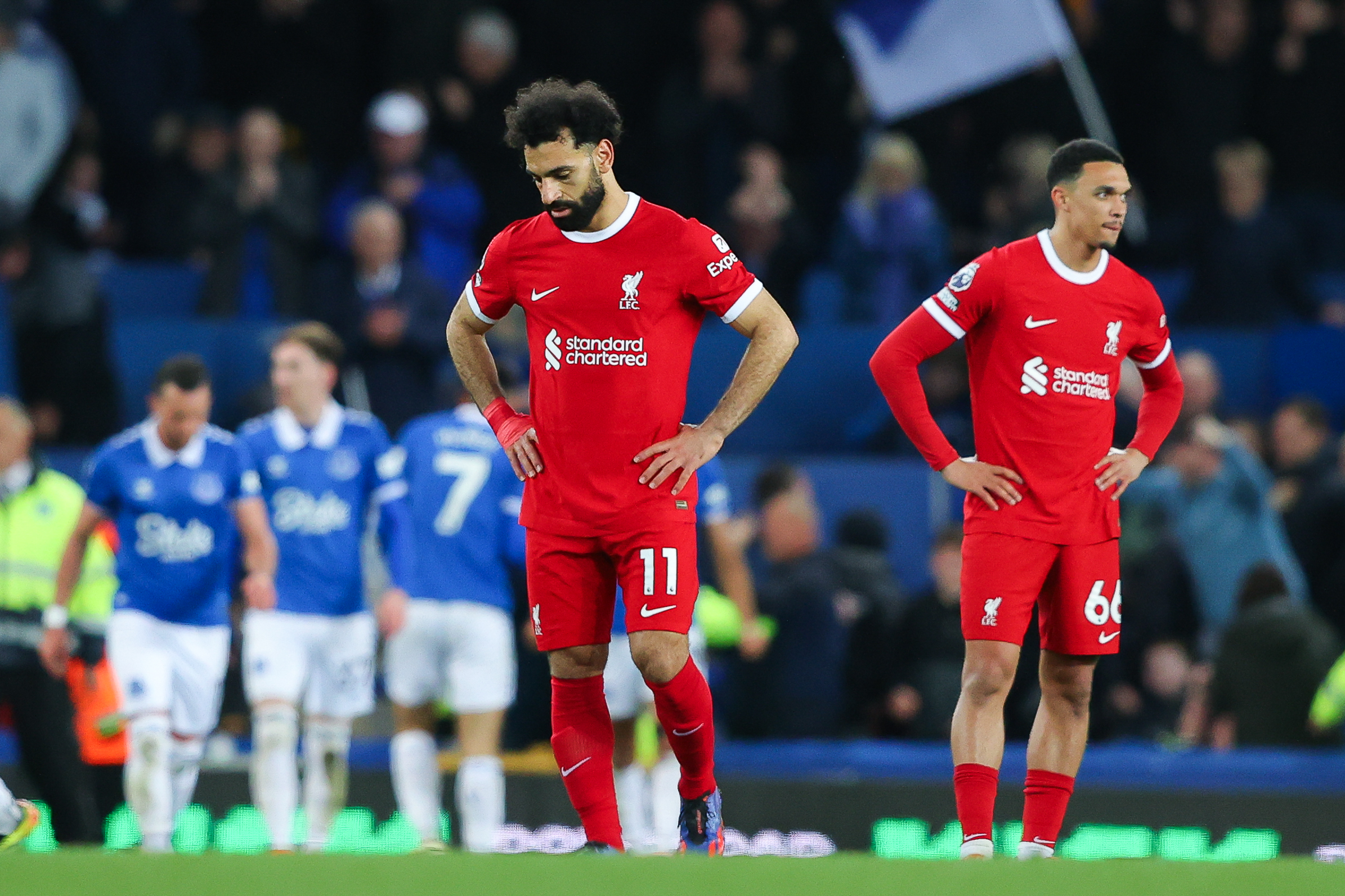 Mo Salah was slated by Jamie Carragher for his display at Everton