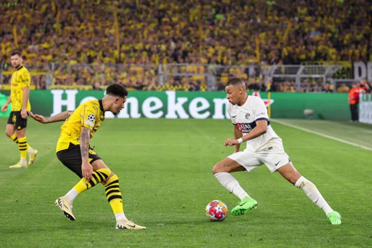 PSG tái đấu Dortmund Cúp C1, trò chơi chiến thuật Mbappe kèm Sancho