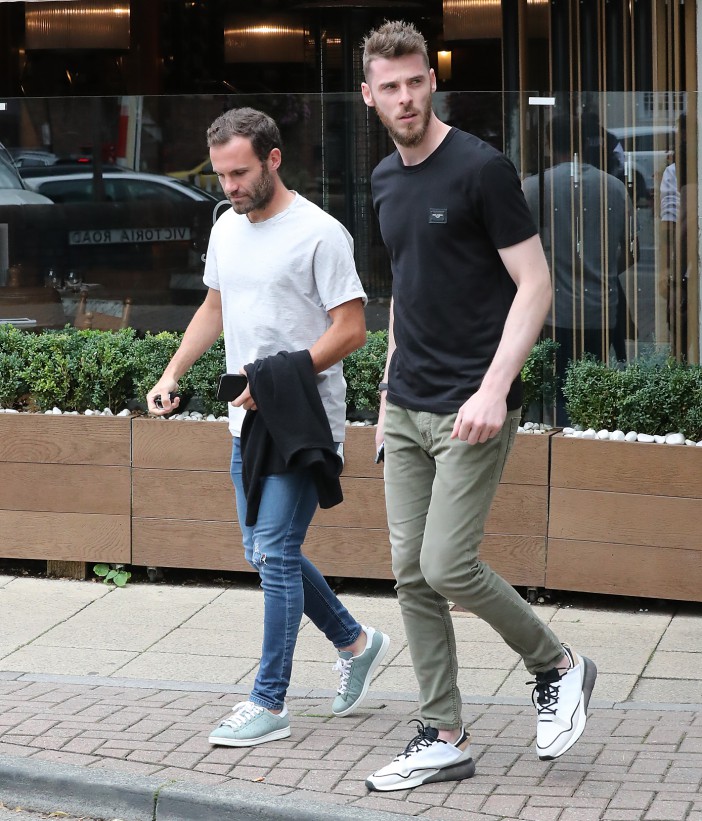 Mata and De Gea could both struggle for a starting place this season
