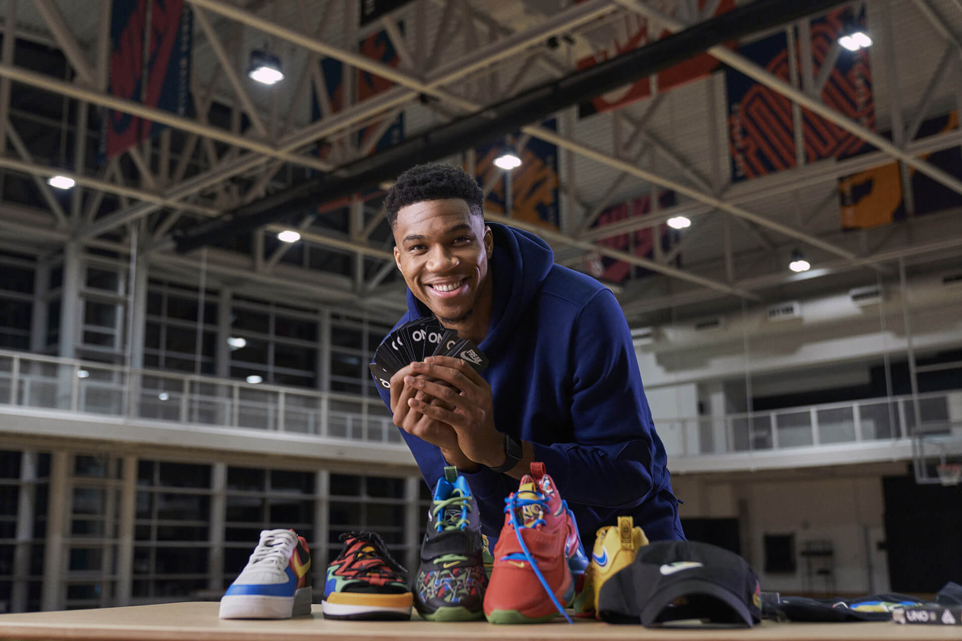 For Giannis Antetokounmpo, playing UNO with his brothers has been a big part of his life, and the collection encompasses that completely | Nike x UNO Collaboration | Giannis Antetokounmpo | STIRworld