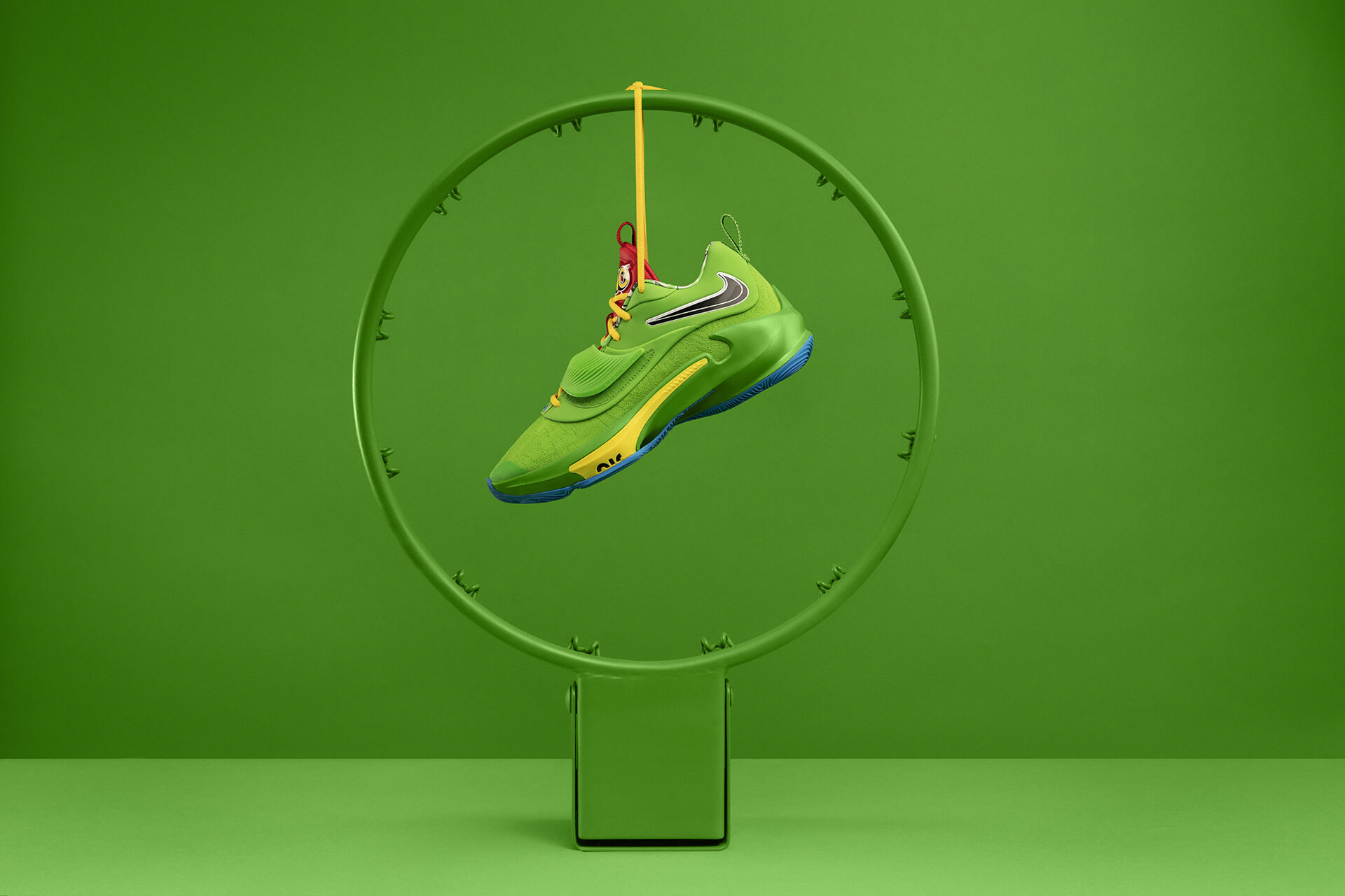 Nike’s Zoom Freak 3 in UNO’s green | Nike x UNO Collaboration | Giannis Antetokounmpo | STIRworld