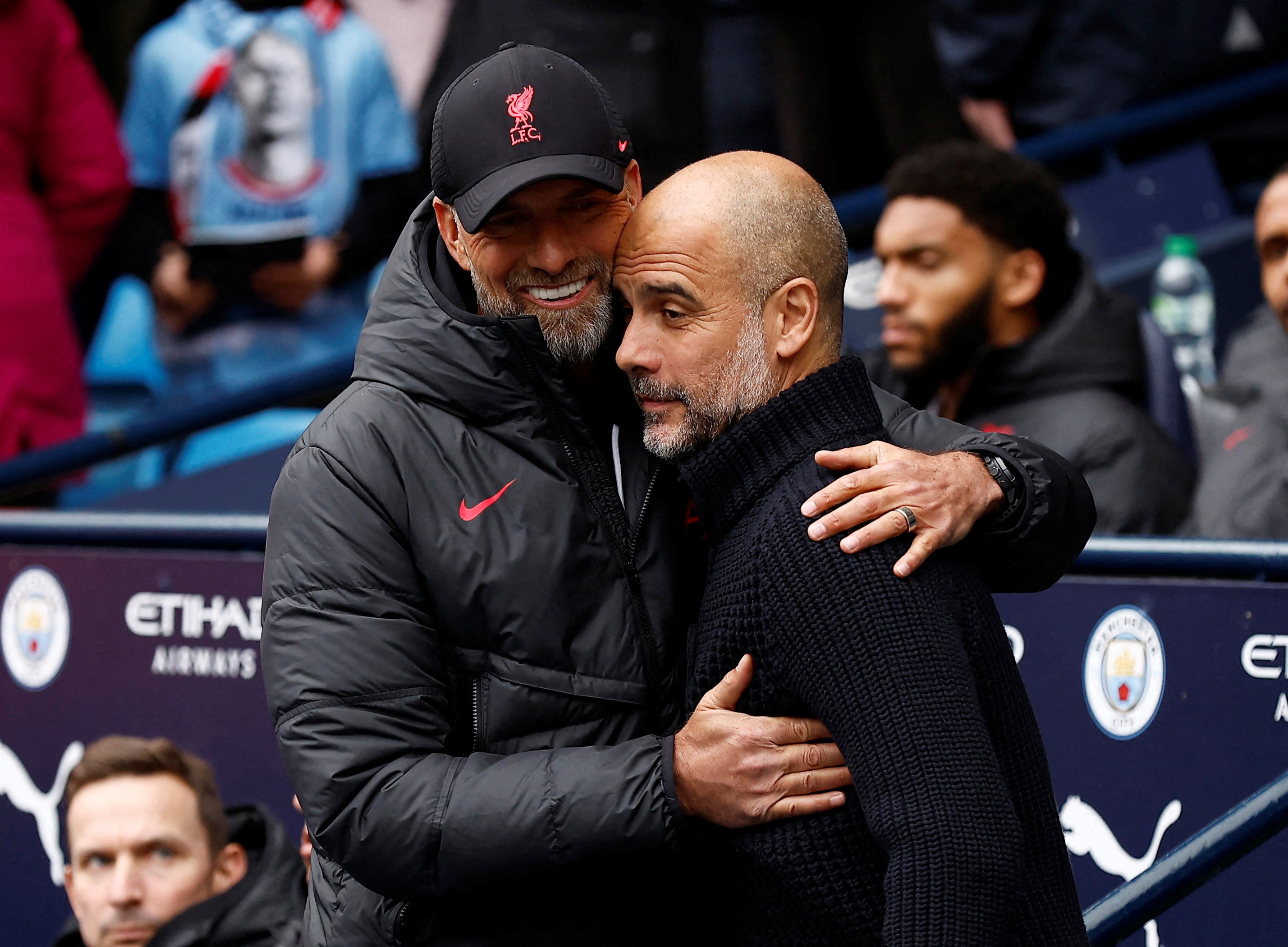 Klopp had hailed Guardiola as the best manager in the world