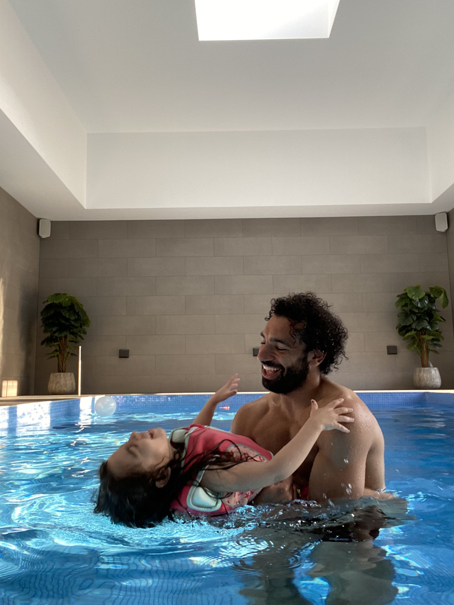 Mohamed Salah on X: "Father daughter bonding  https://t.co/cdqQPoWoSw" / X