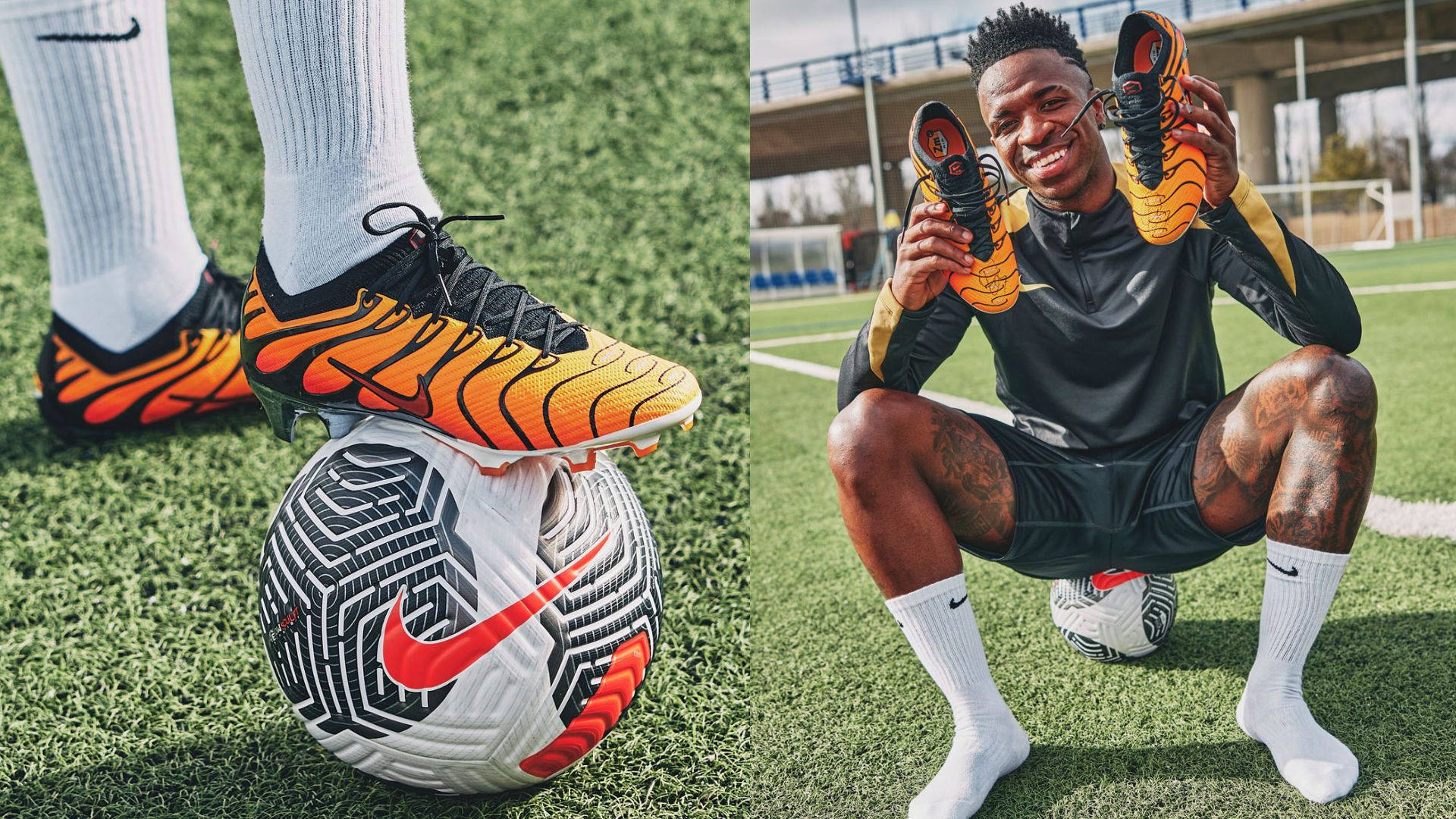 Vinicius Jr. Teases A New Air Max Plus Inspired Football Boot Set To Drop  Next Week | Nike Air VaporMax 2.0 Racer Blue Pink 942843 601 Release Date |  GottliebpaludanShops