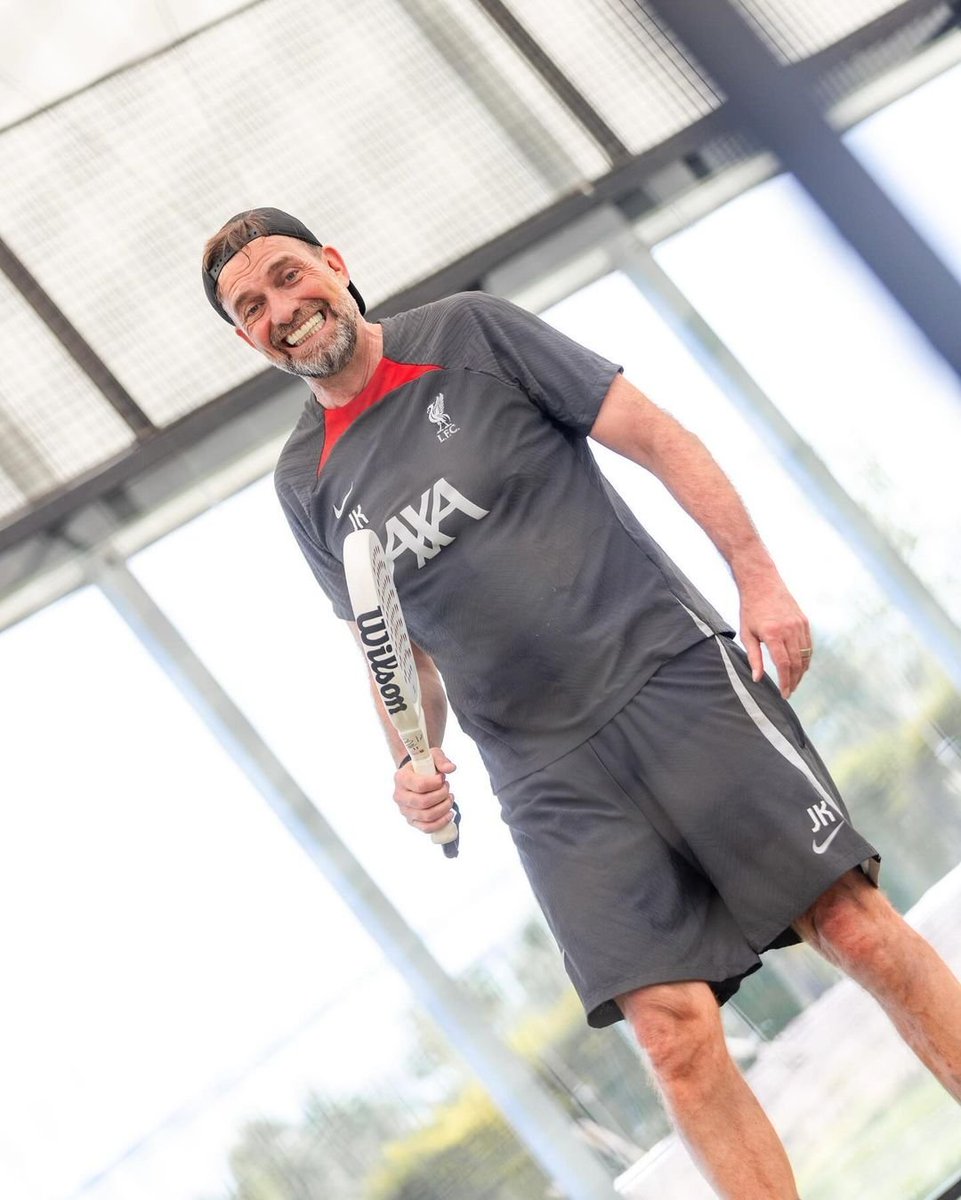 Anything Liverpool on X: "Jurgen Klopp playing for Padel   https://t.co/g4IHCYPwYF" / X