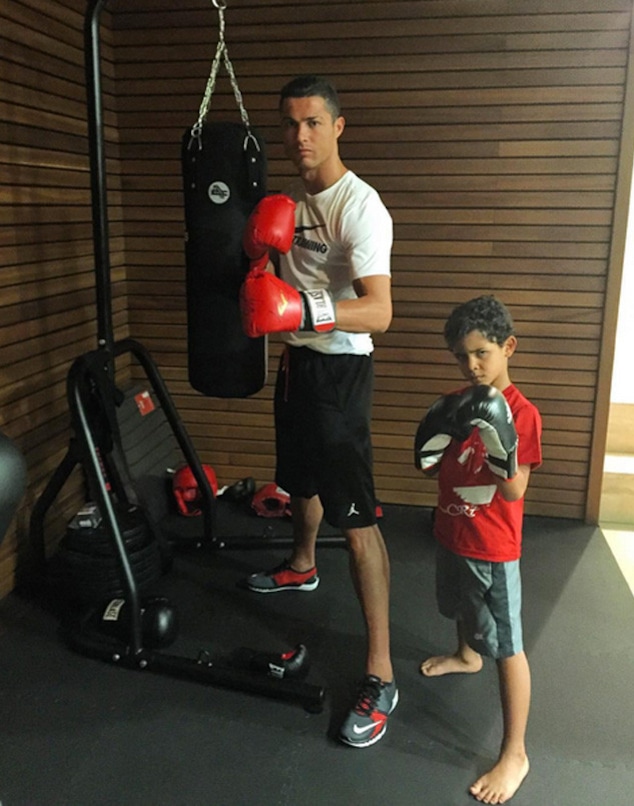 Cristiano Ronaldo & His Mini-Me's 10 Cutest Moments