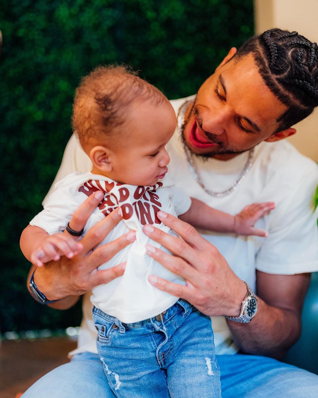 Knicks Star Josh Hart and Wife Celebrate Twins Hendrix and Haze's Birthday with Touching Moments