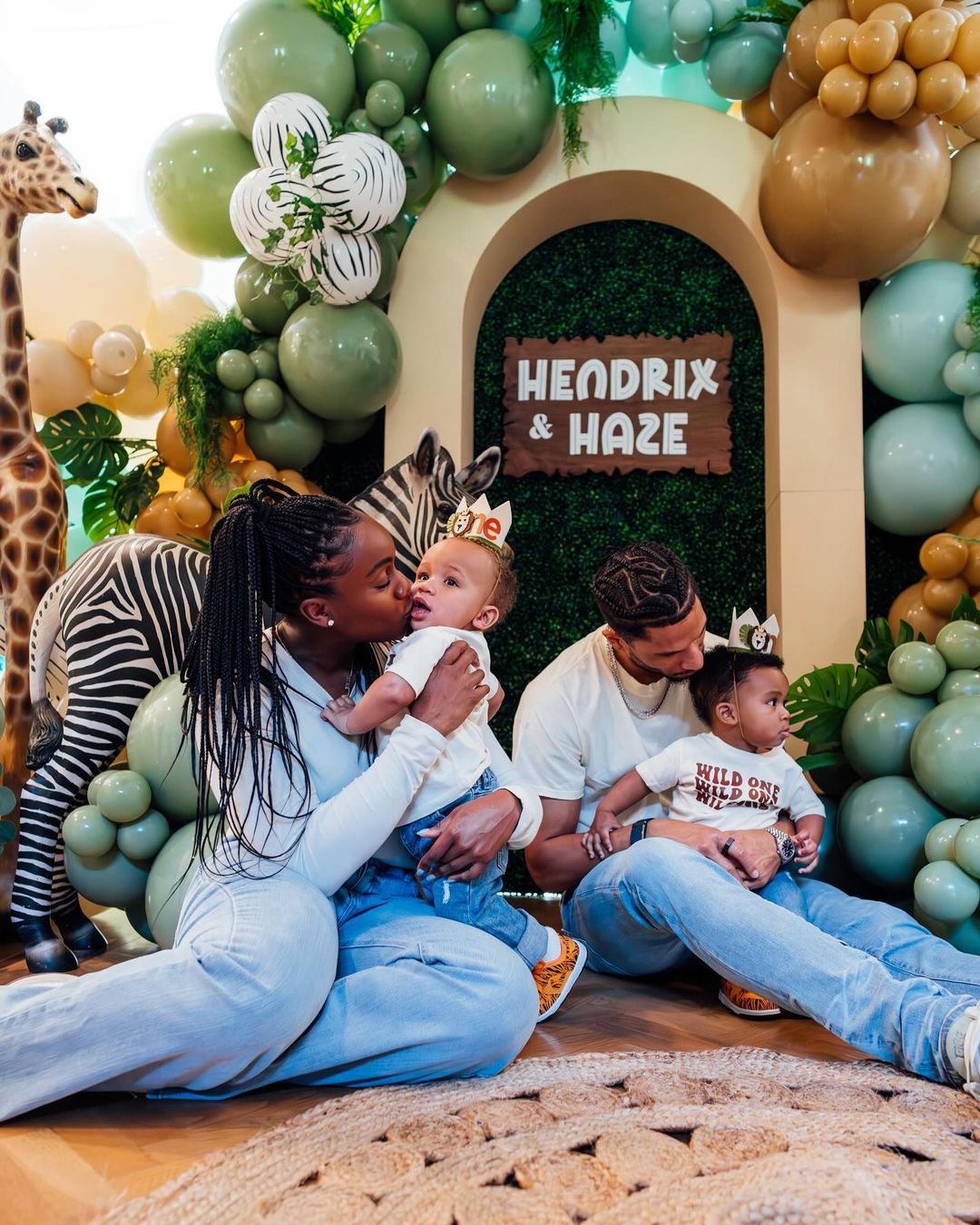 Knicks Star Josh Hart and Wife Celebrate Twins Hendrix and Haze's Birthday with Touching Moments