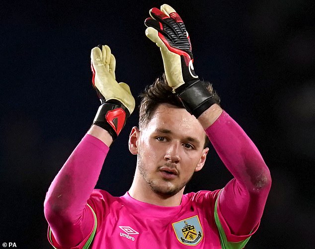 Burnley have their own gem in James Trafford after shelling out a  club-record £19m to sign the young goalkeeper from Man City last summer |  Daily Mail Online