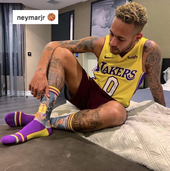 Bleacher Report on X: "Neymar on that @Lakers hype https://t.co/3TuCjx85NG"  / X