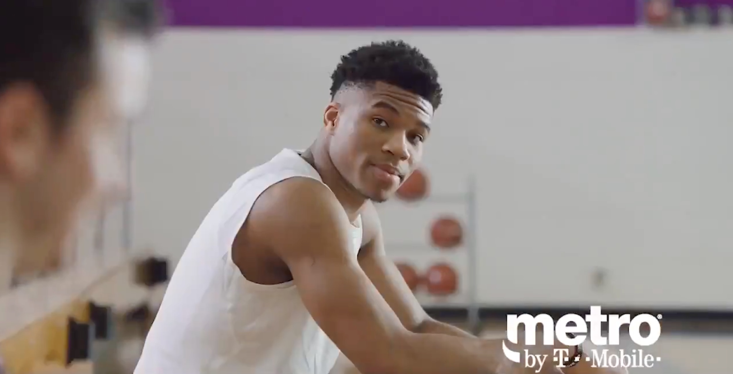 Giannis has featured in commercials for some of the biggest brands in the US, including T-Mobile and Google