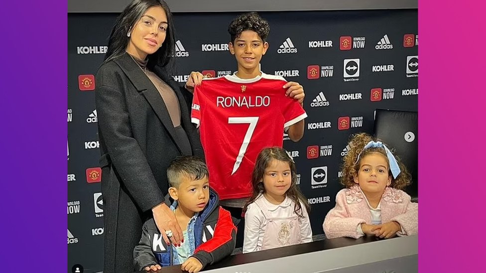 Cristiano Ronaldo Jnr and other kids who take after their famous parents -  BBC Newsround