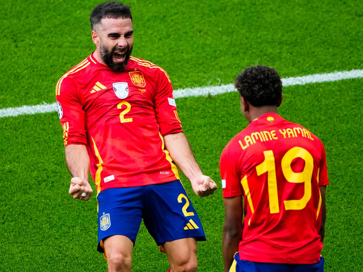 A total killer': How Dani Carvajal found an unexpected scoring touch | Euro  2024 | The Guardian