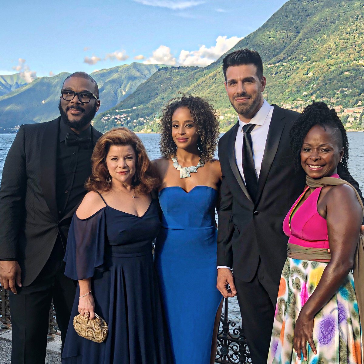 Tyler Perry on X: "Looking through my photos. This past summer at  @AaronOConnell (Wyatt) and @NataliePack's wedding. The Haves and the Have  Nots is a real family. https://t.co/PIN6USHAvS" / X