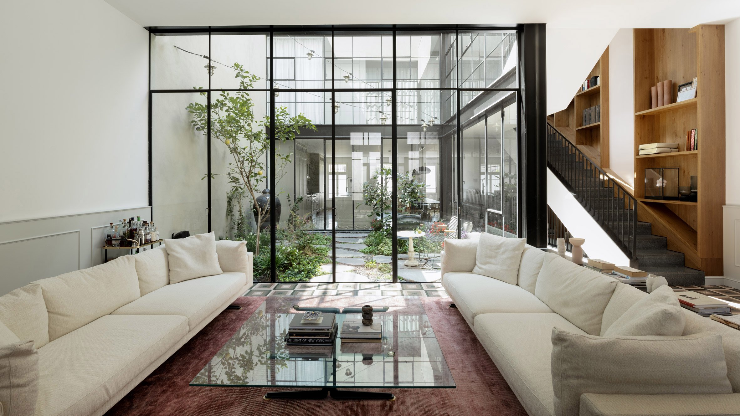 Ten homes centred around bright interior courtyards