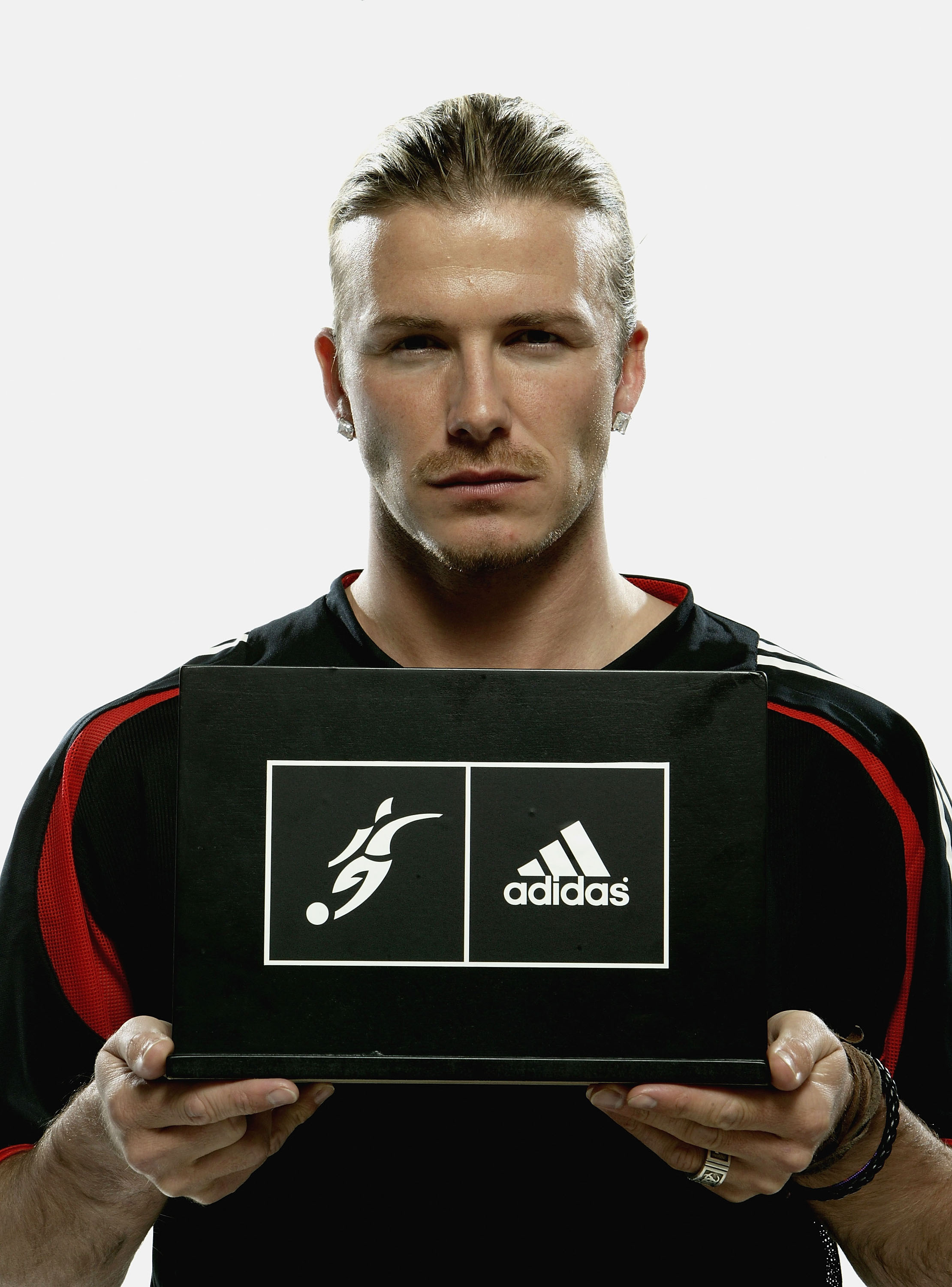 Beckham also had his own Adidas logo