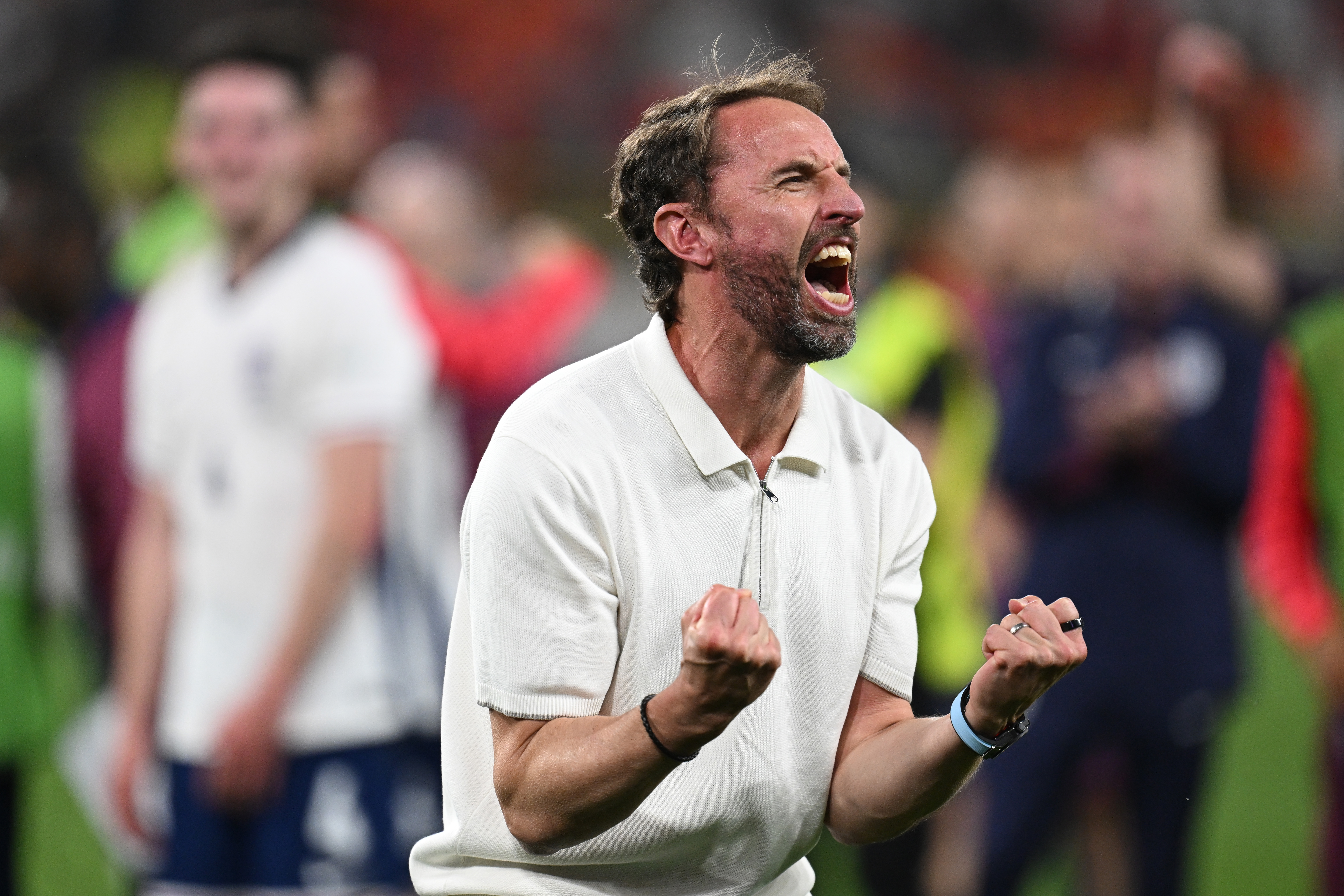 Southgate was hailed for his subs tonight