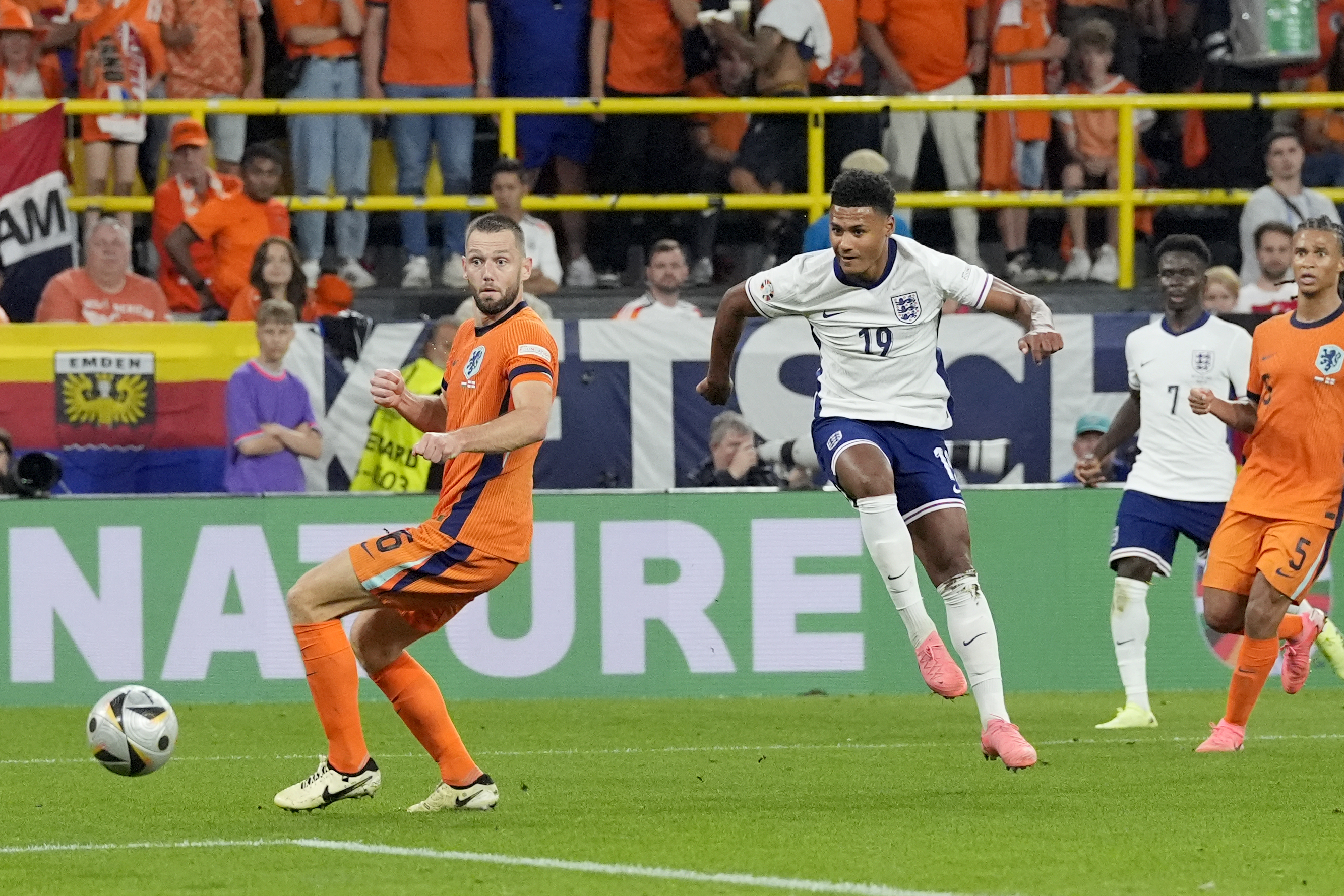 Ollie Watkins scored England's last minute winner from the bench tonight