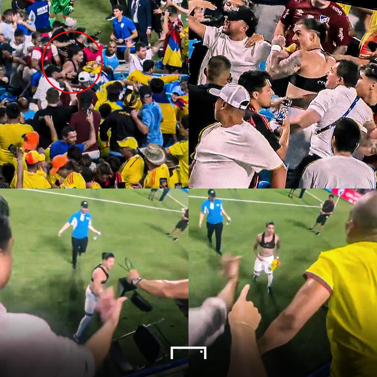 May be an image of 9 people, people playing soccer, people playing football, crowd and text