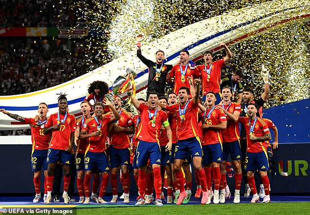 Southgate's England side were beaten 2-1 by Spain in the final of UEFA Euro 2024 in Berlin