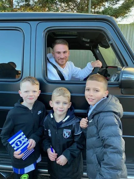 The Argus: William, left, with his cousins Albert and Toby