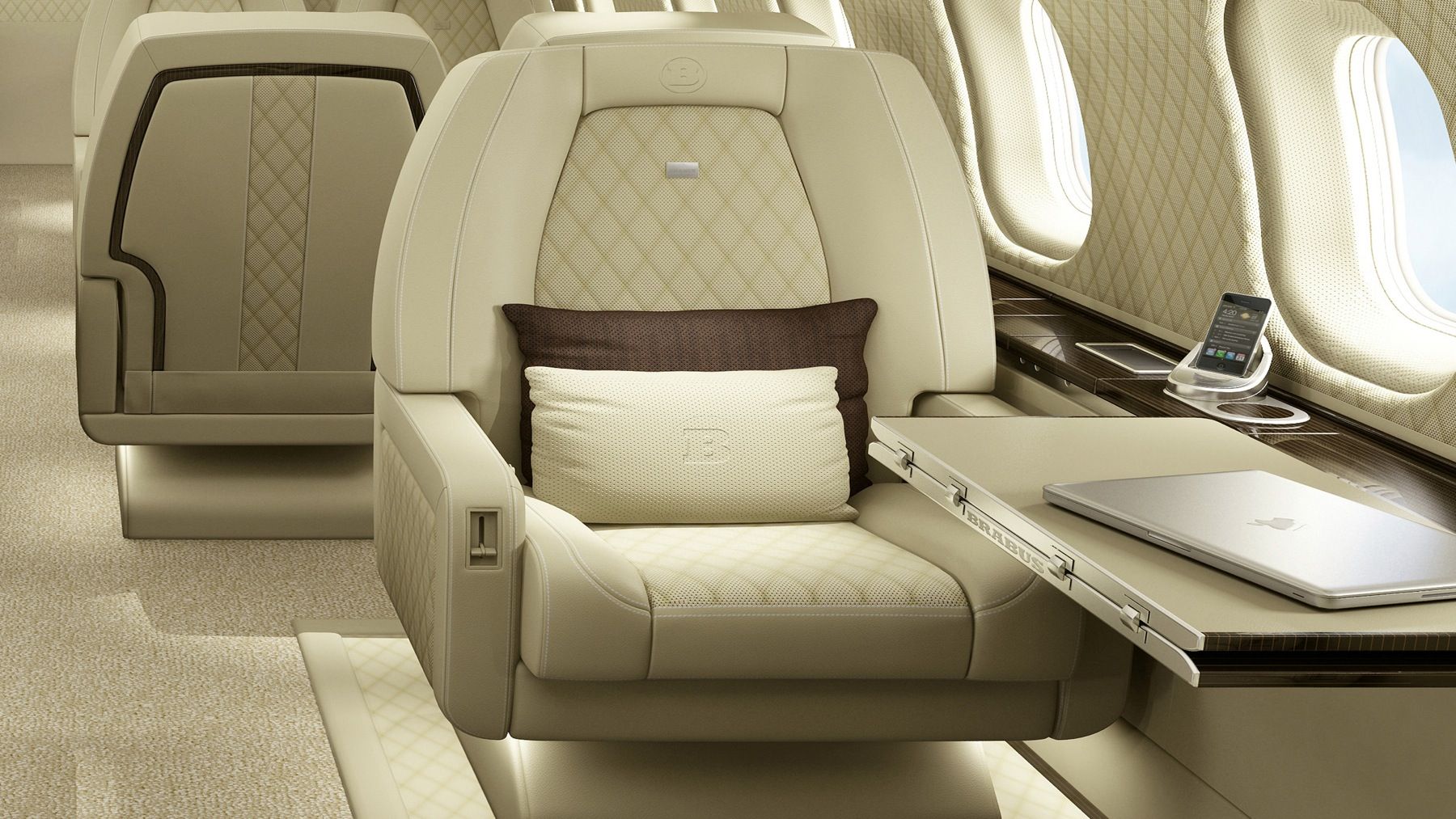 Luxury Business Jet Interiors by Brabus Aviation