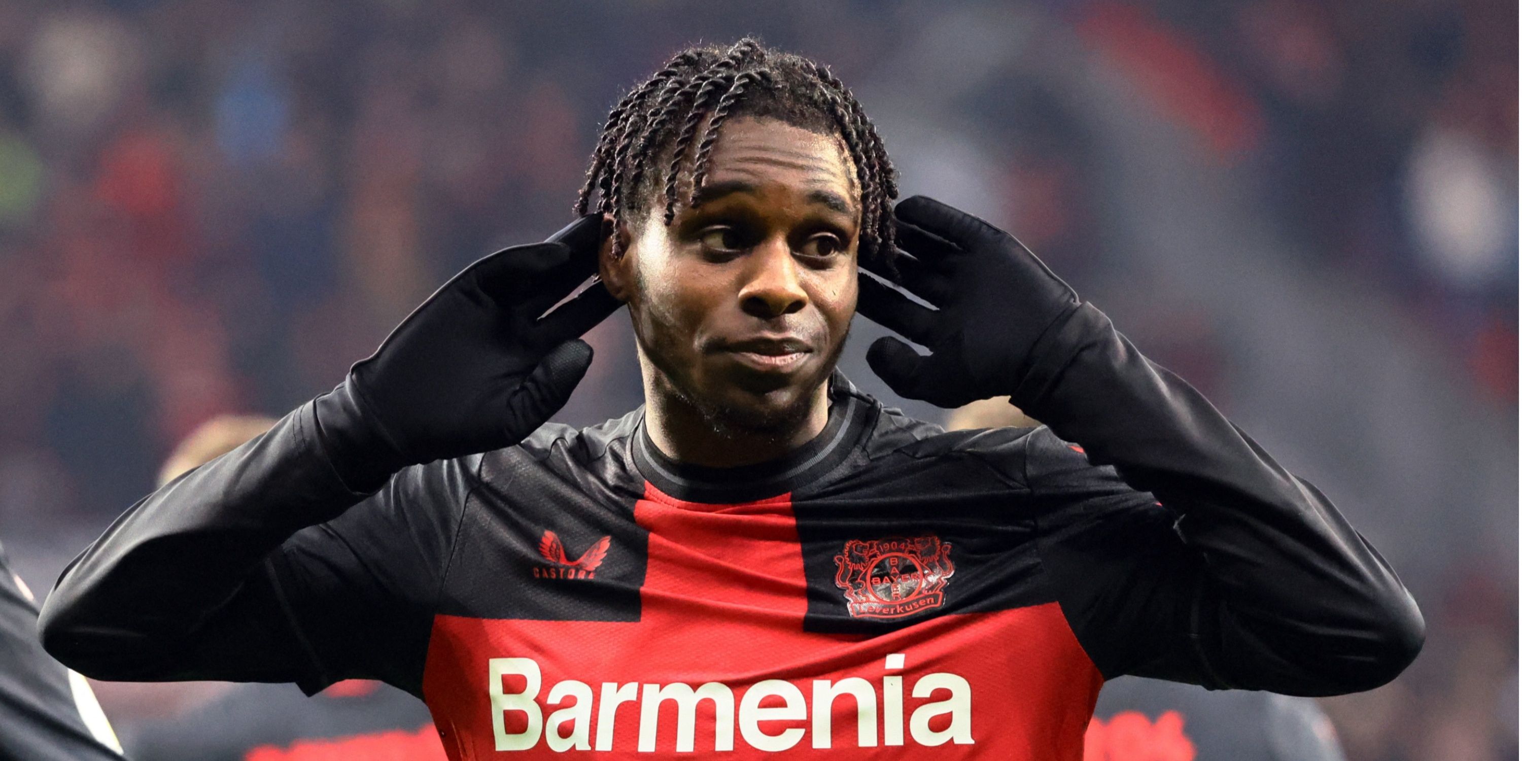 Bayer Leverkusen star Jeremie Frimpong.