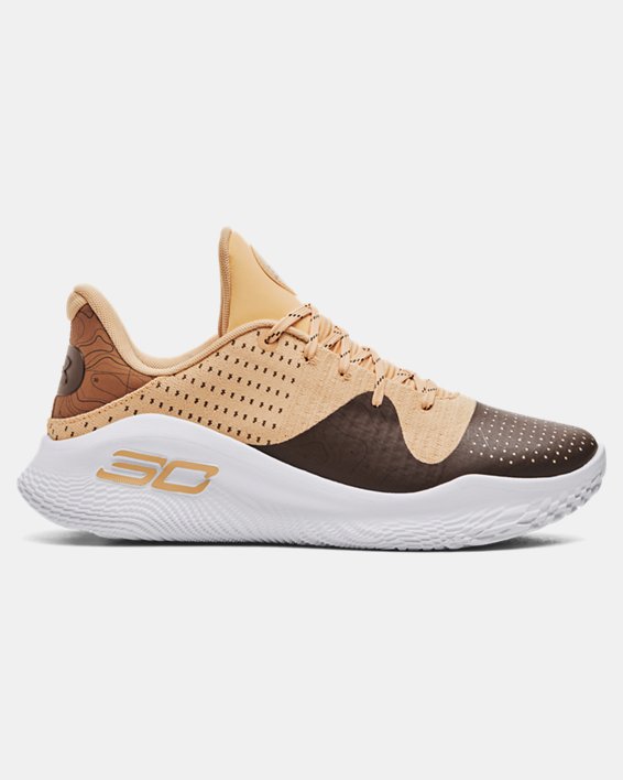 Unisex Curry 4 Low FloTro 'Curry Camp' Basketball Shoes image number 0