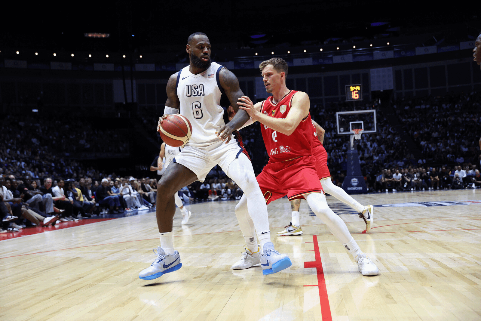 USA Beat Germany and Finish With 5-0 Exhibition Record Ahead of Paris - USA  Basketball