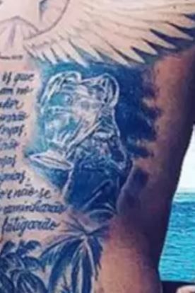 Roberto Firmino trophy tattoo