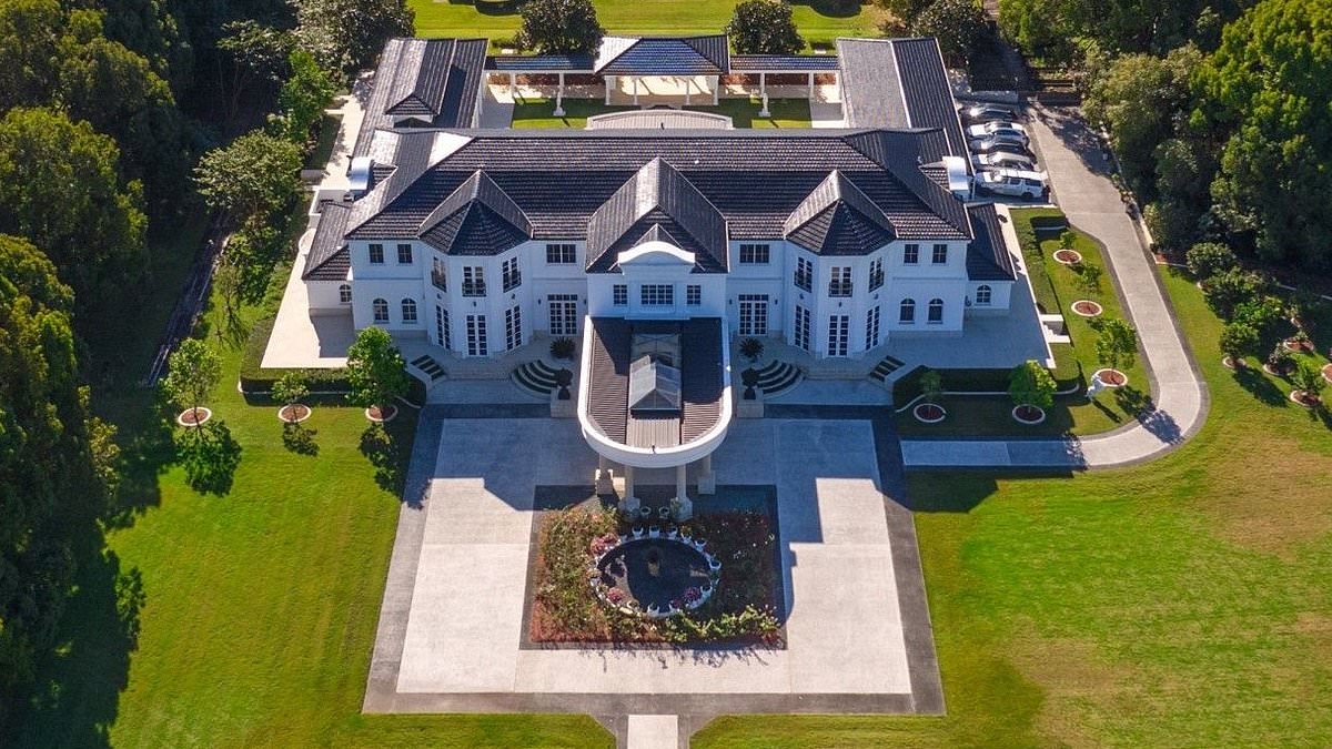 Inside the 10-bedroom mega mansion inspired by French royal palaces with its very own ballroom - and a price tag to match | Daily Mail Online