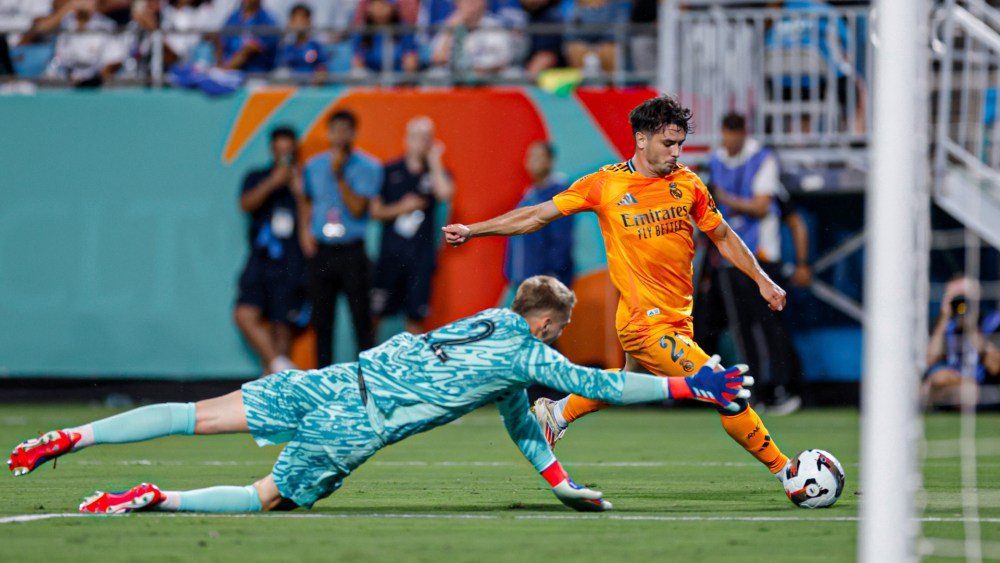 Diaz's goal. Photo: Real Madrid