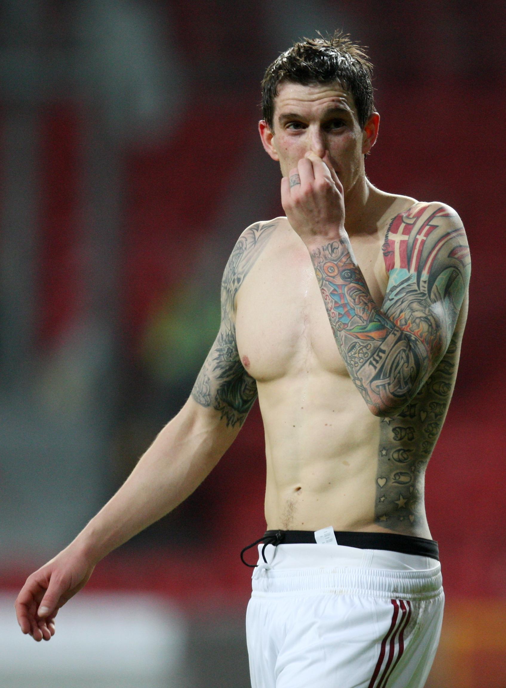  Agger is covered in tattoos