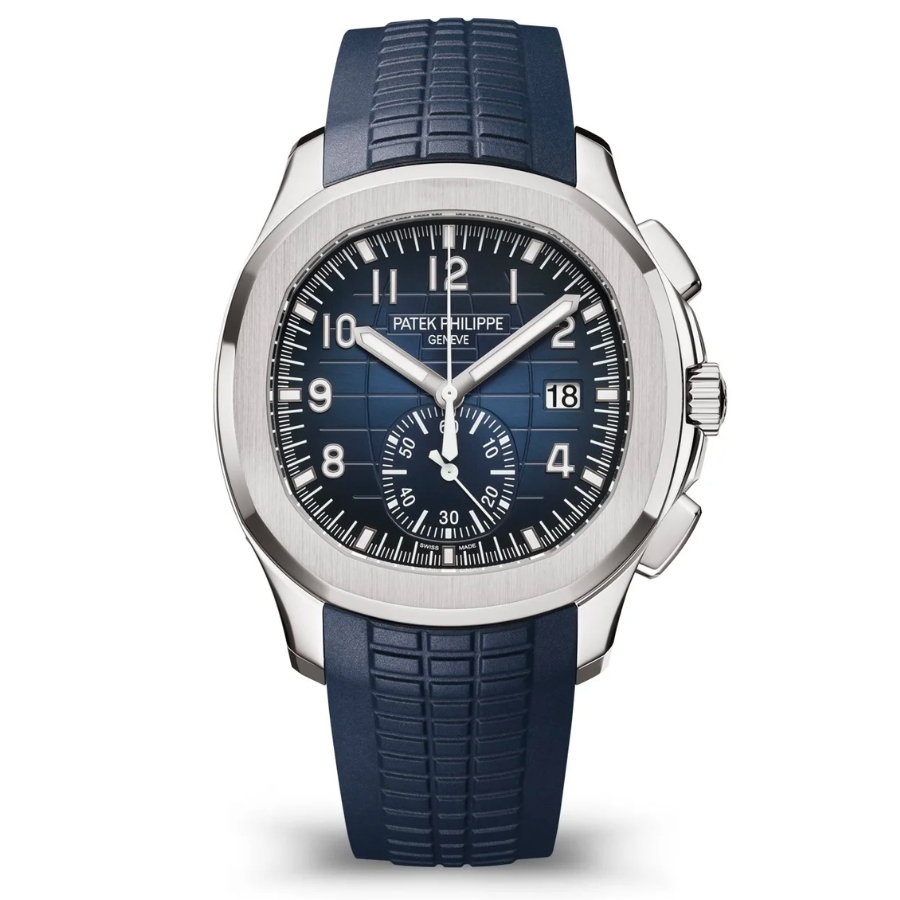 Đồng Hồ Patek Philippe Aquanaut Chronograph 5968G-001 Mặt Số Xanh Đen 42.2mm