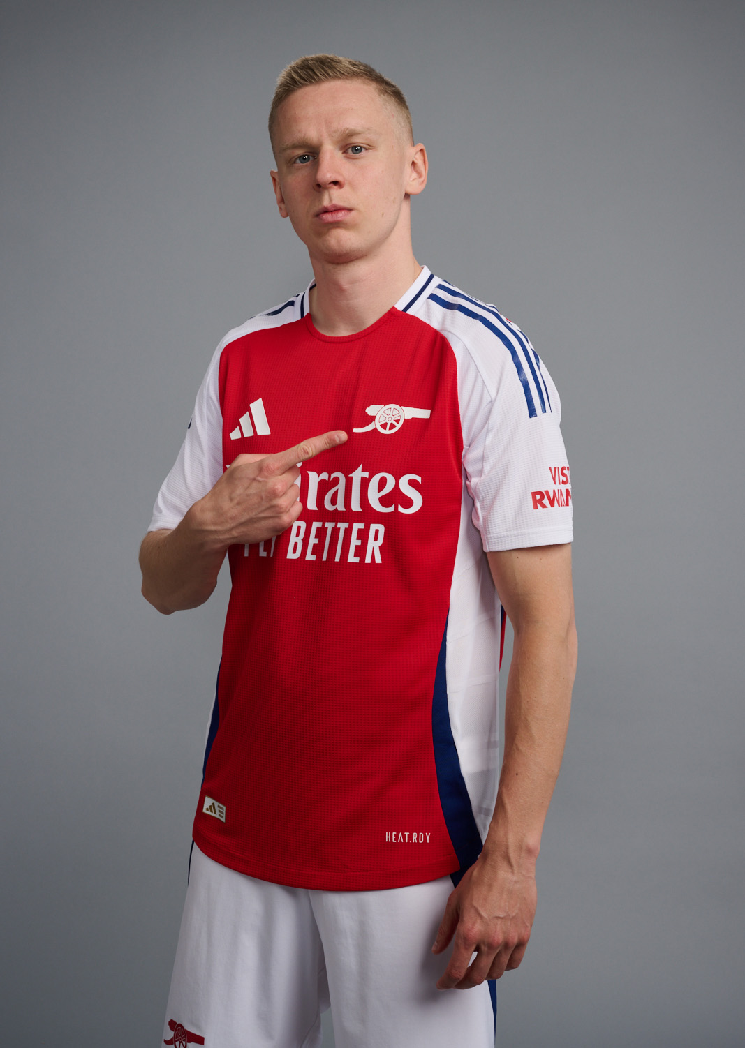 Oleksandr Zinchenko has changed his number for Arsenal