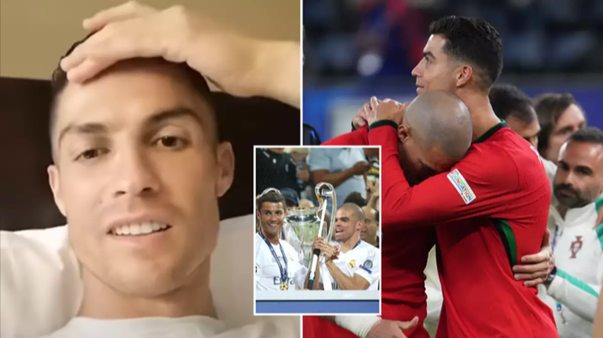 Cristiano Ronaldo breaks the internet with emotional Instagram post  following Pepe's retirement