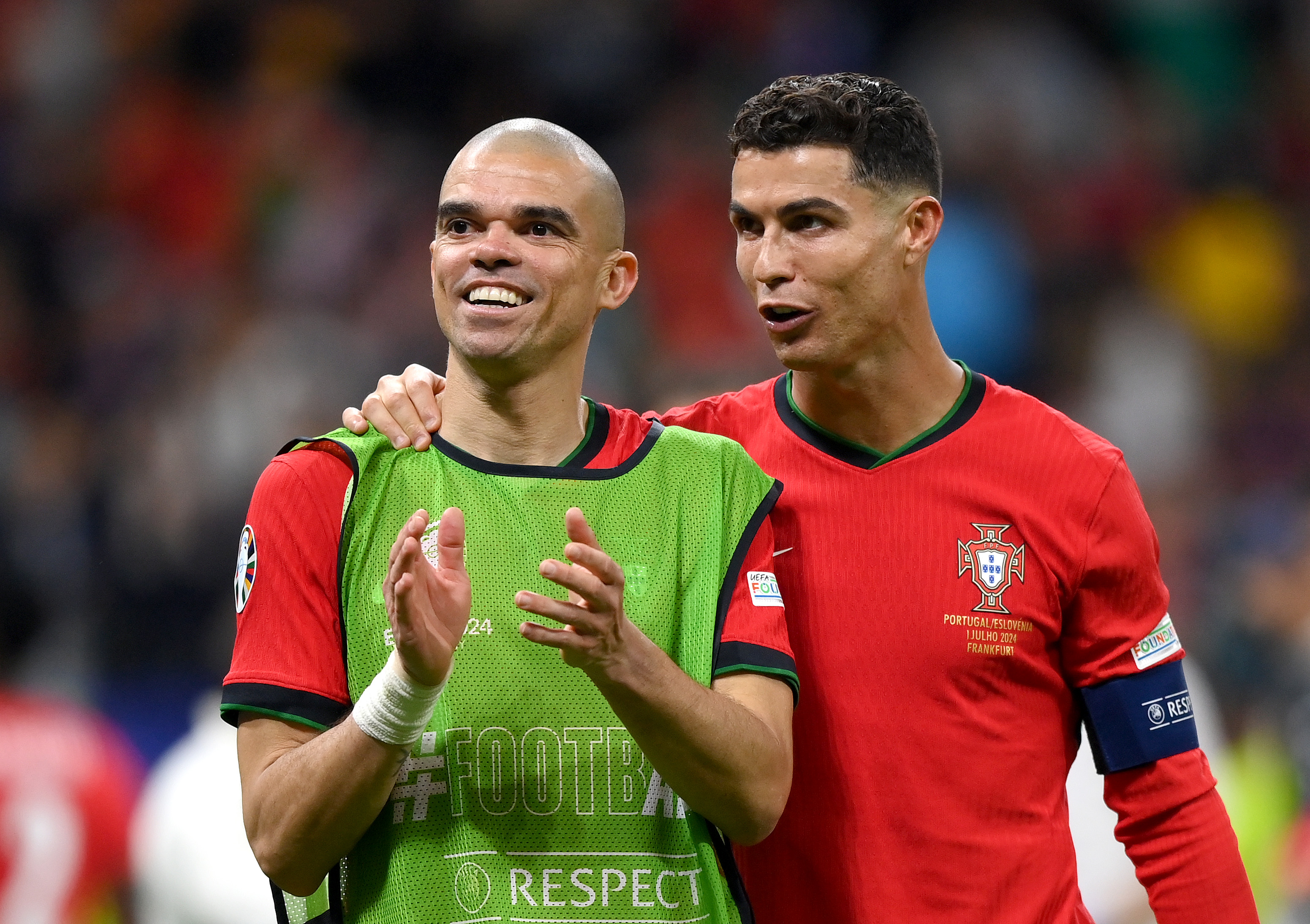 Cristiano Ronaldo pays emotional tribute to Pepe as Portugal and Real  Madrid legend retires | talkSPORT