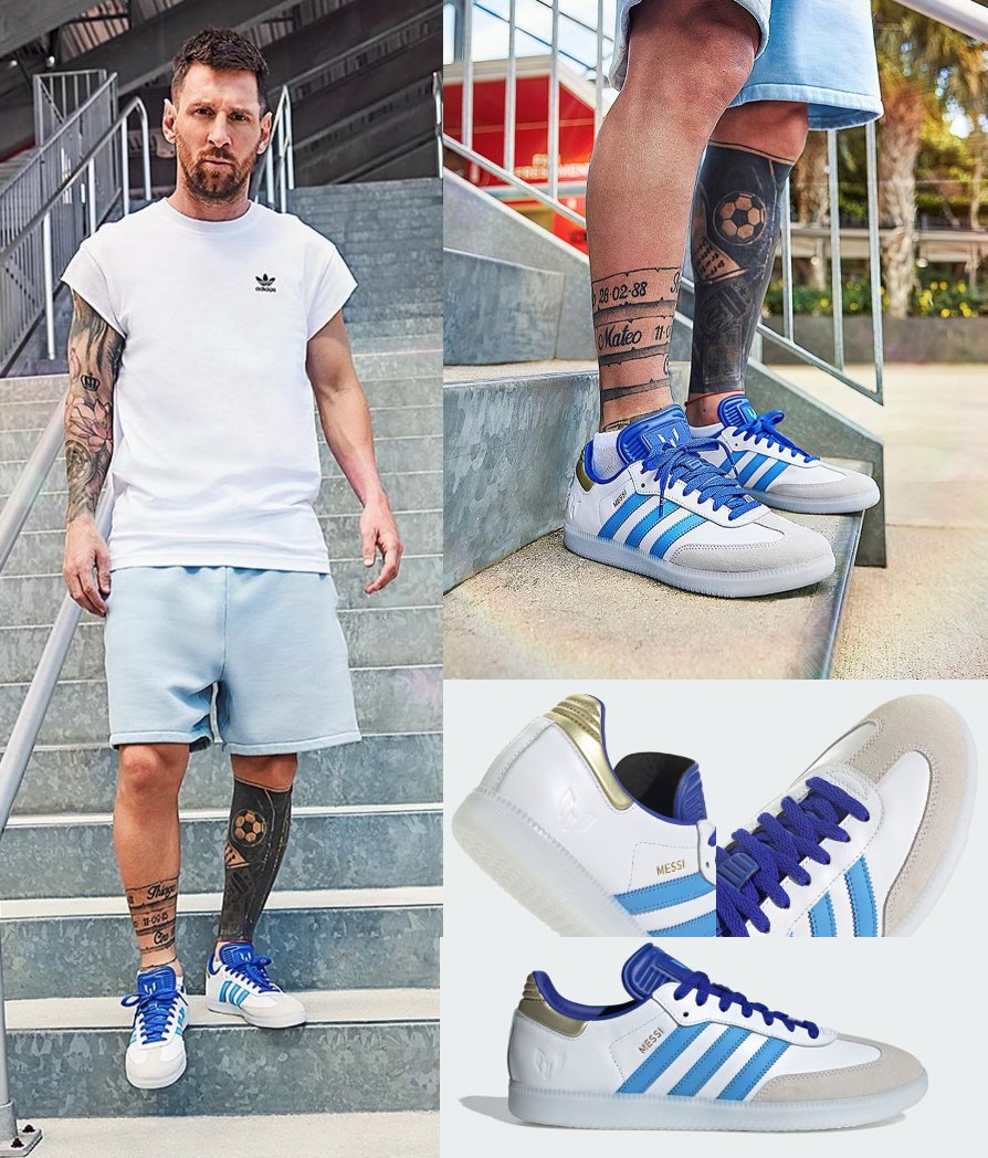 KING MESSI 10 в X: „MessiModelando las ADIDAS Samba Messi !  https://t.co/ZkNMLNCxmH“ / X