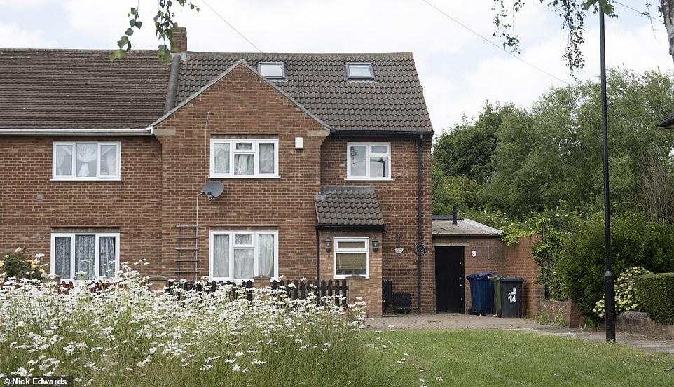 The 19 year old grew up in modest circumstances just five miles from Wembley where he lived with his parents and siblings