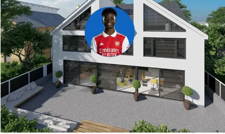 The Luxurious Abode of Bukayo Saka: Exploring the Young Football Star's  House