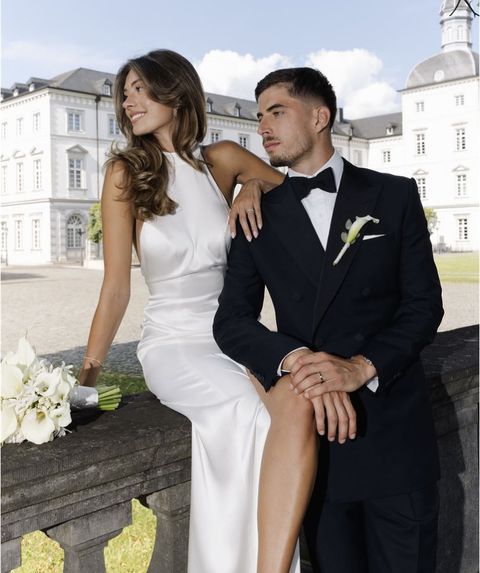 Kai Havertz and Sophia Weber finally tie the knot 1 year after getting  engaged - Pulse Sports Nigeria