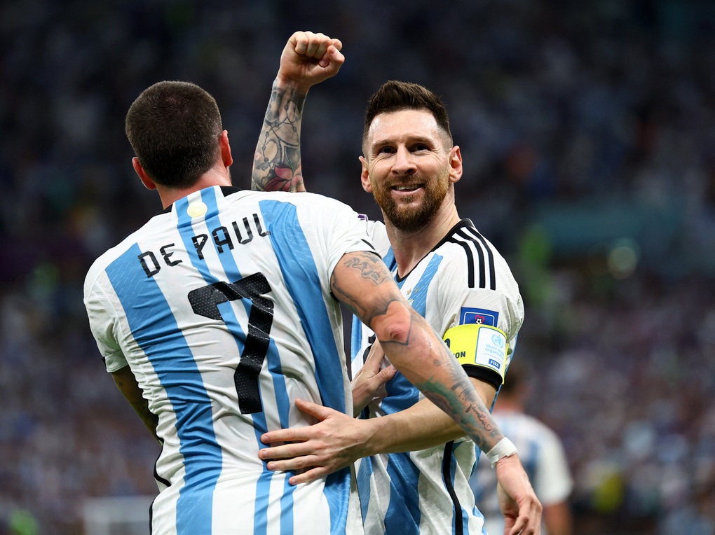 Cầu thủ Argentina làm thay phần việc của Messi như thế nào? | Báo Dân trí