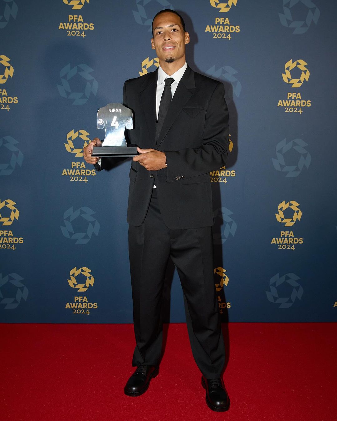 Virgil van Dijk named in PFA Team of the Year for 2023-24 - Liverpool FC