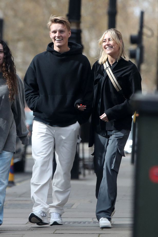 Martin Odegaard snapped with dancer girlfriend for first time ahead of Man  City clash - Daily Star