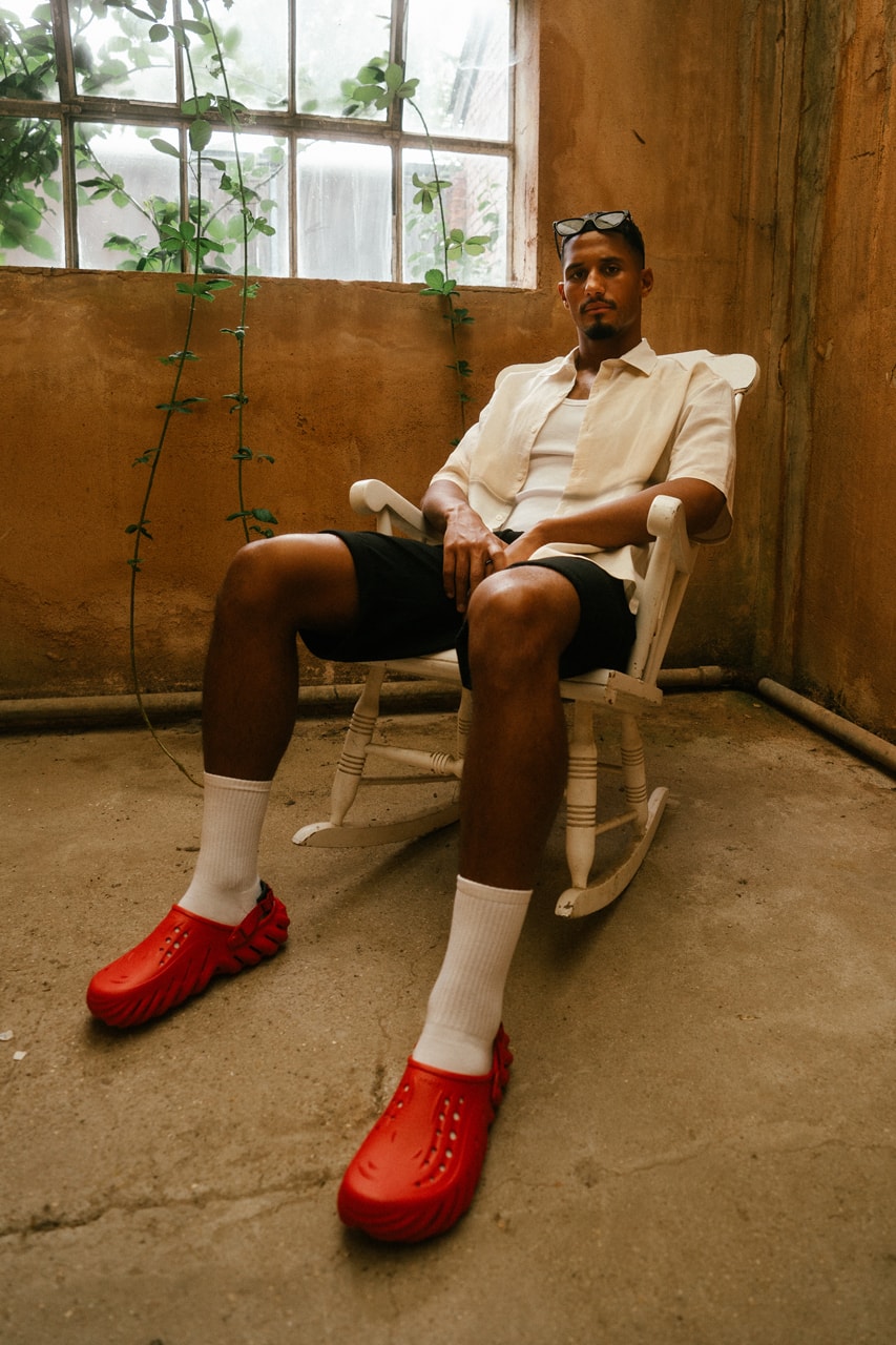 William Saliba Chats Off-Pitch Style as Crocs' Latest Ambassador | Hypebeast